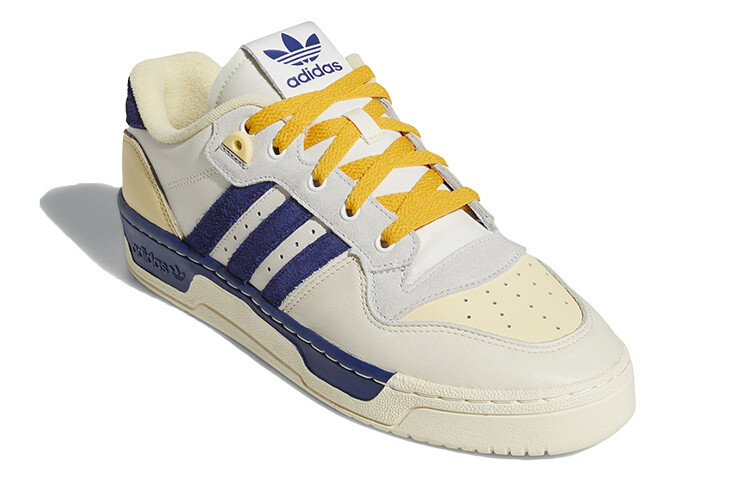 Кроссовки для скейтбординга Rivalry мужские с низким верхом бежевые/синие Adidas Originals — фото 3