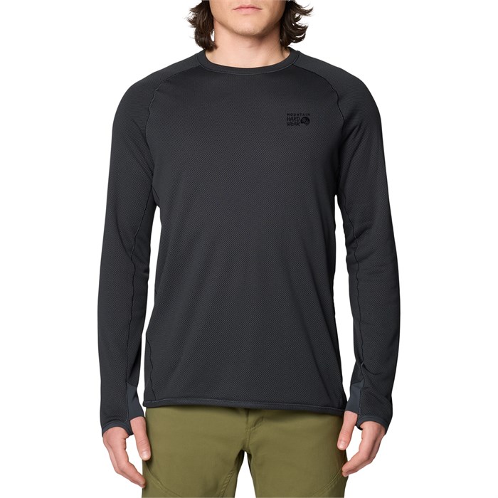 

Топ Airmesh с длинными рукавами - мужской Mountain Hardwear, Dark Storm, Синий, Топ Airmesh с длинными рукавами - мужской Mountain Hardwear, Dark Storm