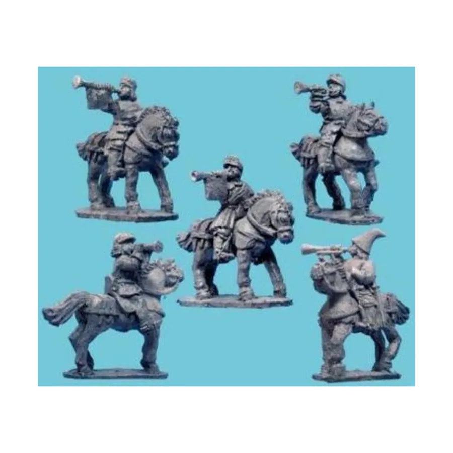 

Конные трубачи, Italian Wars (15mm)