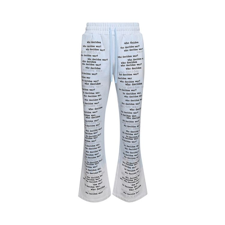 

Спортивные брюки Who Decides War Scripture Sweatpants, Sky
