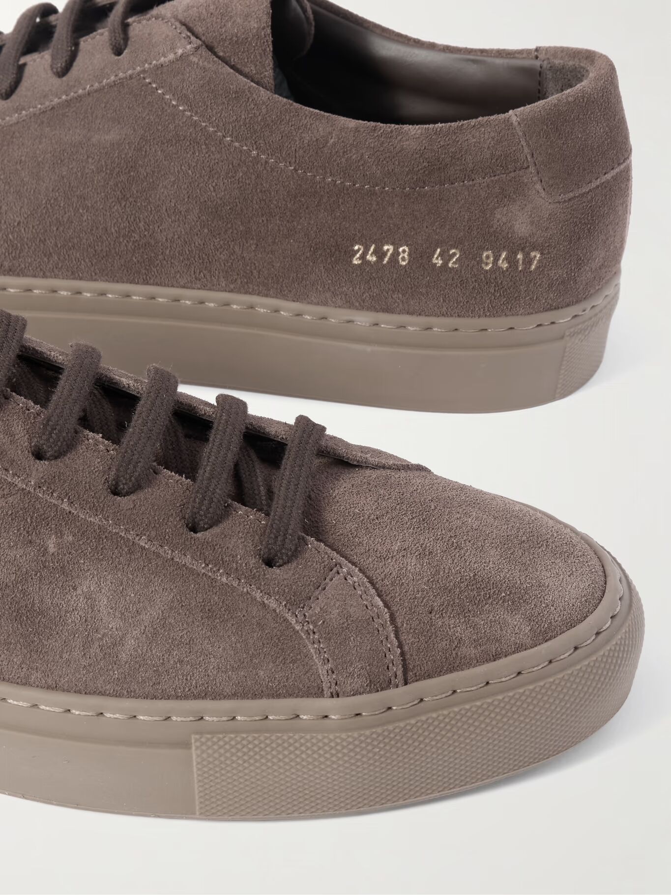 

Кроссовки Achilles Suede COMMON PROJECTS, коричневый