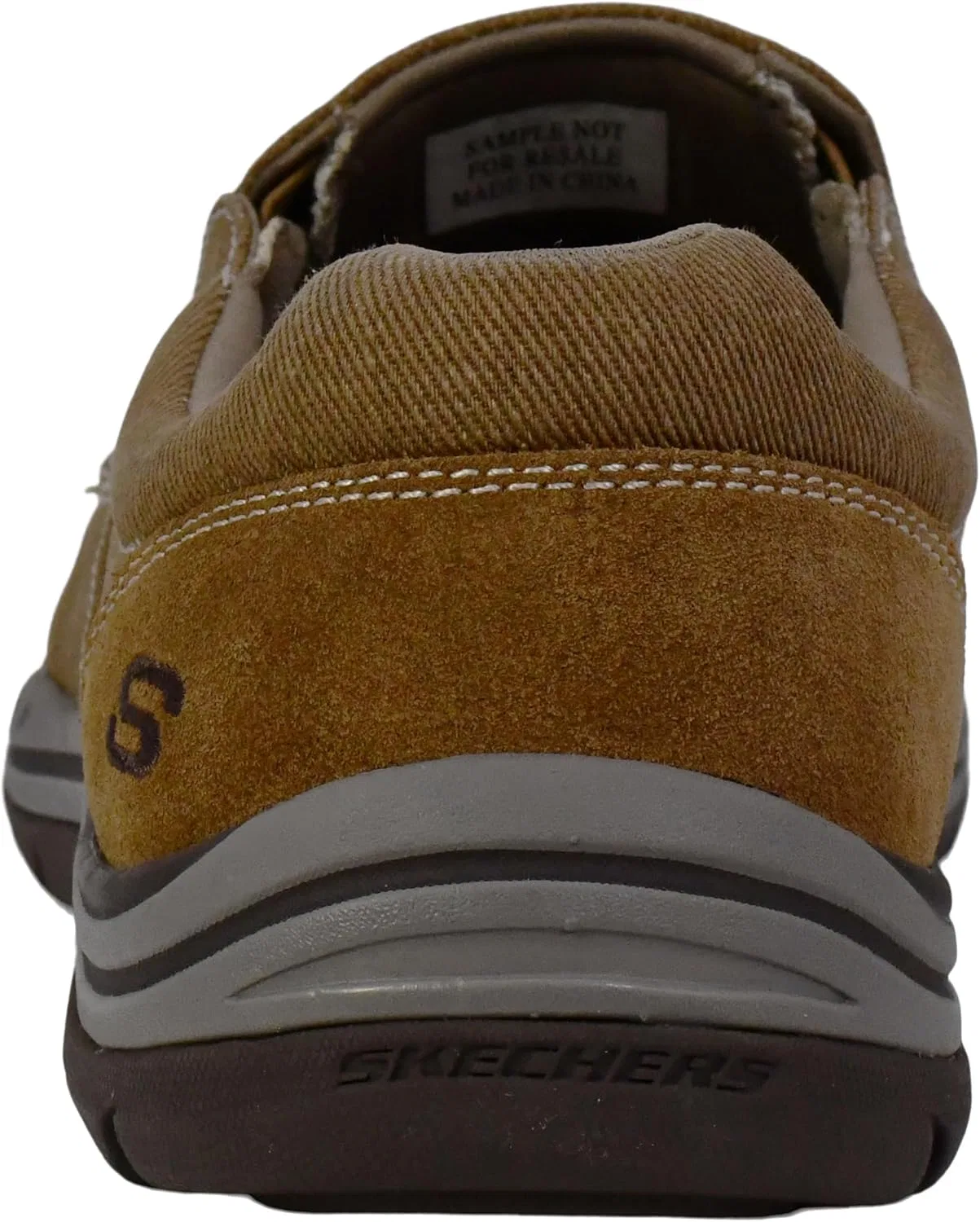 Лоферы Slip-On Skechers каштановый — фото 3