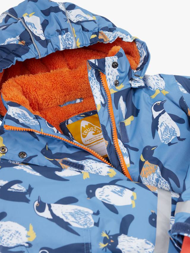 Детская утепленная лыжная куртка Penguin Waddle Frugi, Penguin Waddle — фото 4