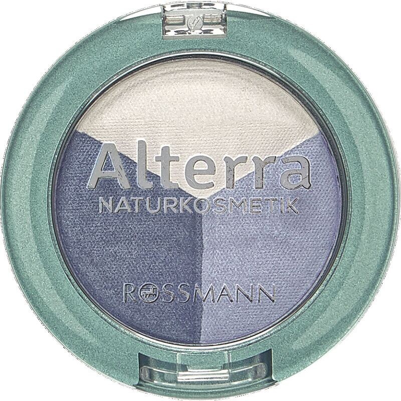 

Тени для век Trio 04 — Голубая вода Alterra NATURKOSMETIK, 3 g