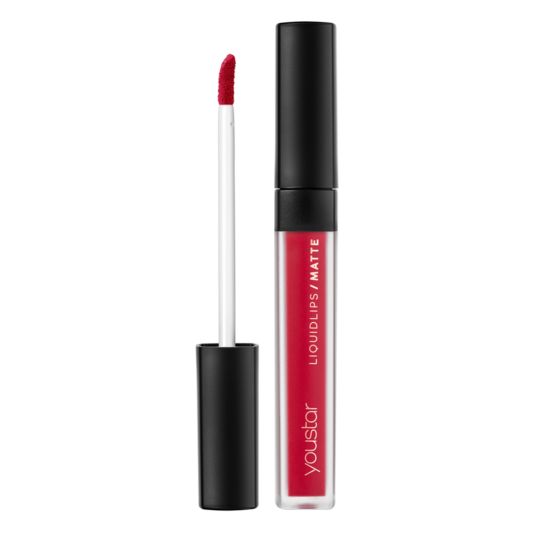 

Матовая жидкая помада liquidlips/matte Youstar, цвет nr. 02 - spicy red, 6 мл