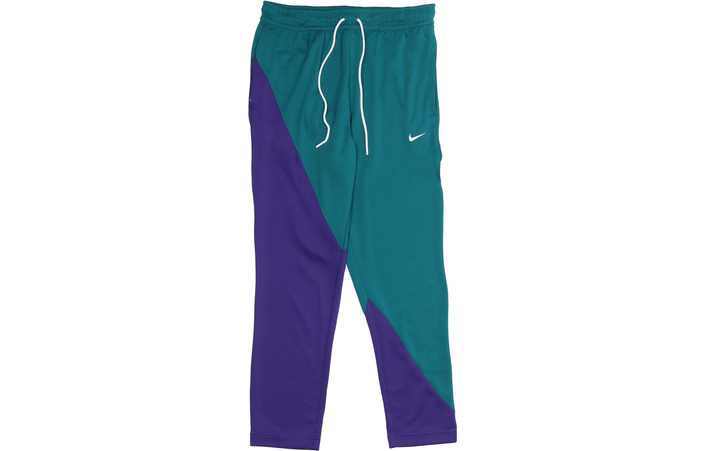 Вязаные спортивные штаны мужские green purple Nike, зеленый/фиолетовый — фото 3