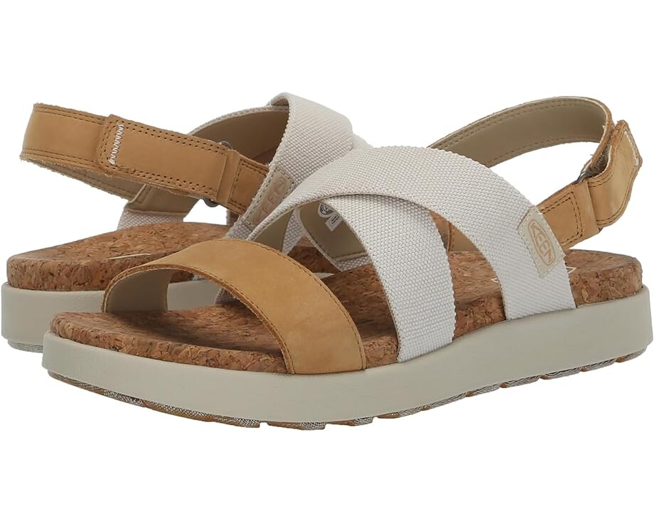 

Сандалии KEEN Elle Crisscross, цвет Birch/Curry