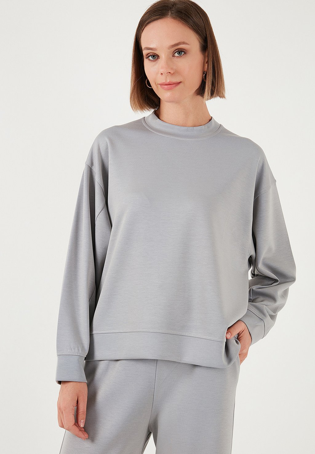 

Толстовка LOOSE FIT LELA, серый