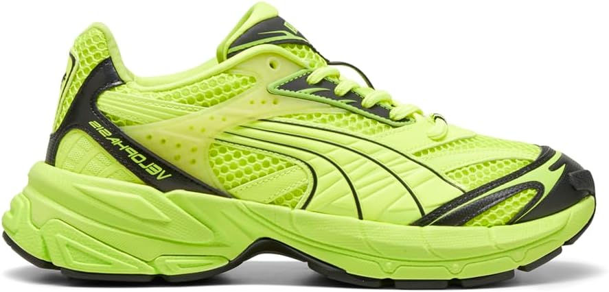 

Мужские кроссовки PUMA Velophasis на шнуровке - повседневные, зеленые