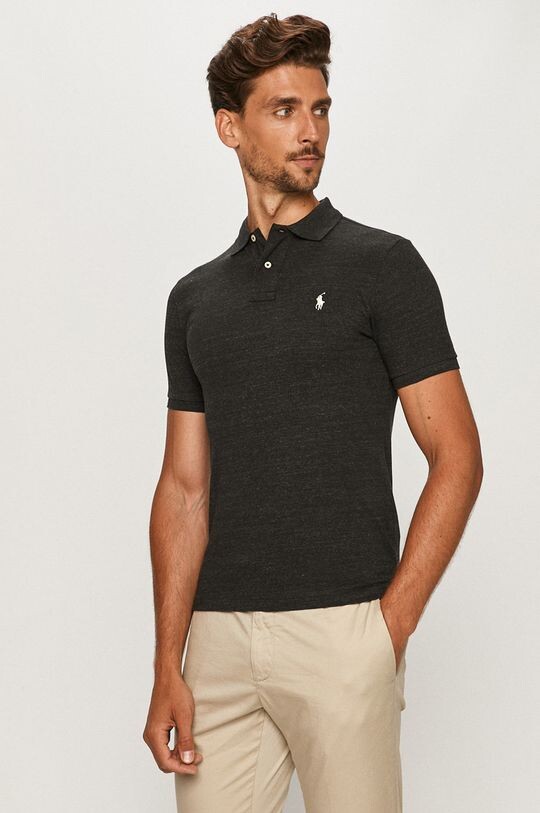 

Рубашка поло Polo Ralph Lauren, черный