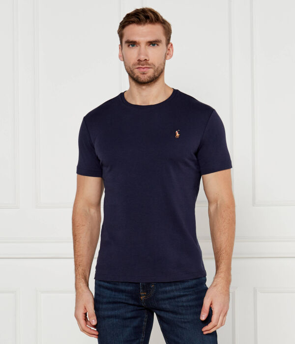 

Футболка Polo Ralph Lauren Slim Fit, синий