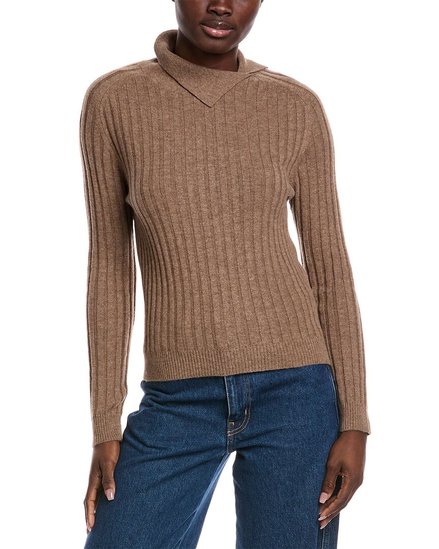

Мужской свитер из шерсти и кашемира Malo Cashmere, коричневый