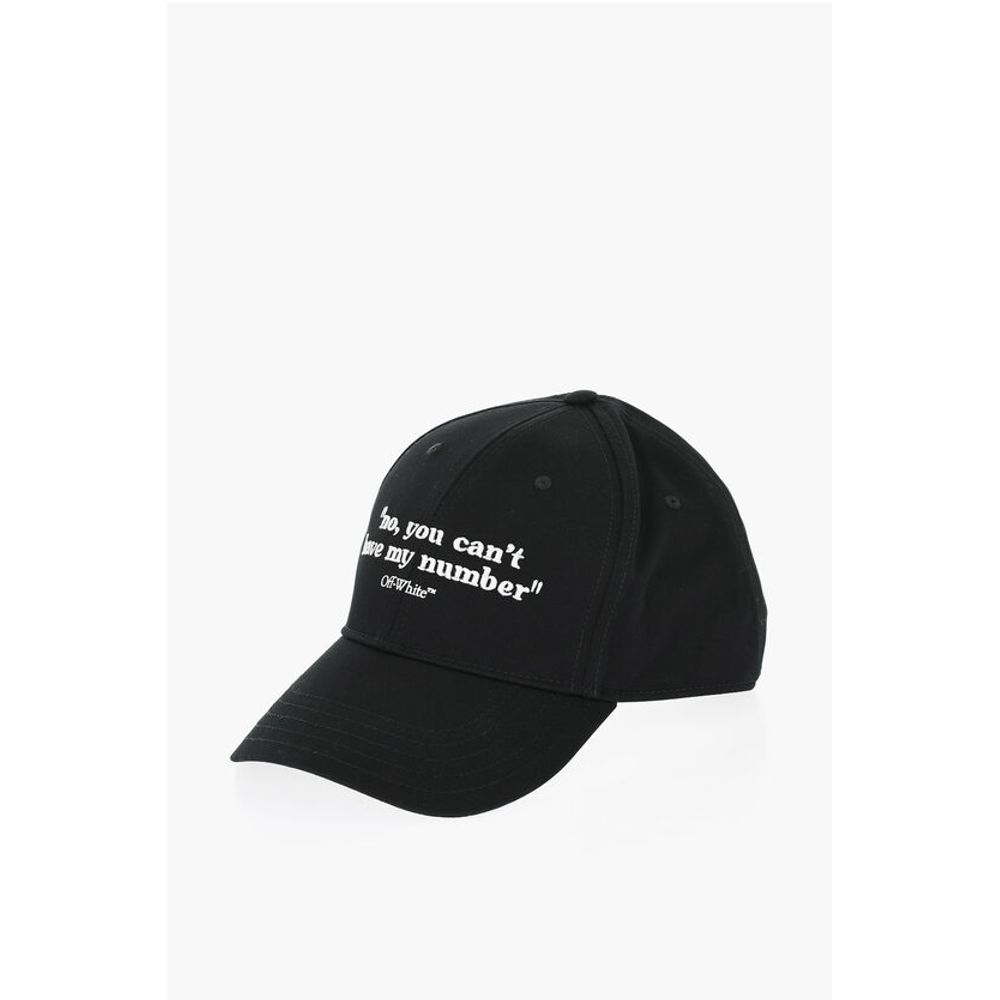 

Черная хлопковая шляпа Off-White, Black