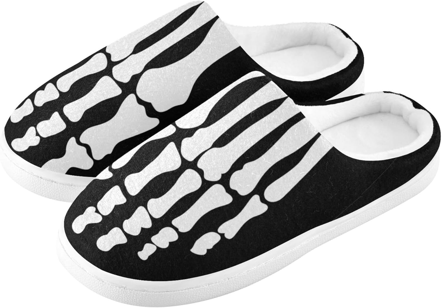 

Тапочки Glaphy для женщин и мужчин, домашние тапочки с эффектом памяти для дома, улицы и спальни, белый/черный