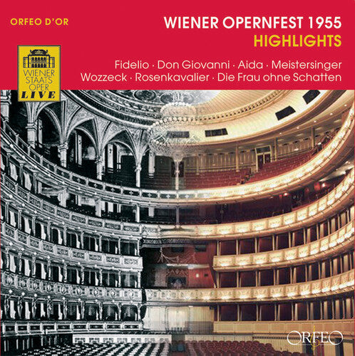 

CD диск Beethoven / Mozart / Verdi / Strauss / Vopc / Bohm: Wiener Opernfest 1955 Highlights