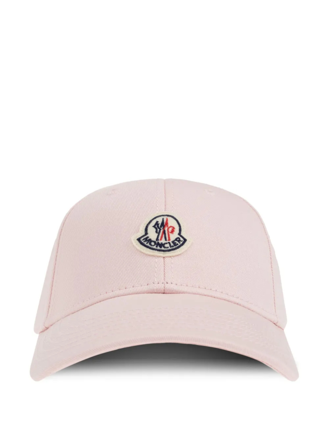 

Кепка с аппликацией логотипа Moncler, розовый