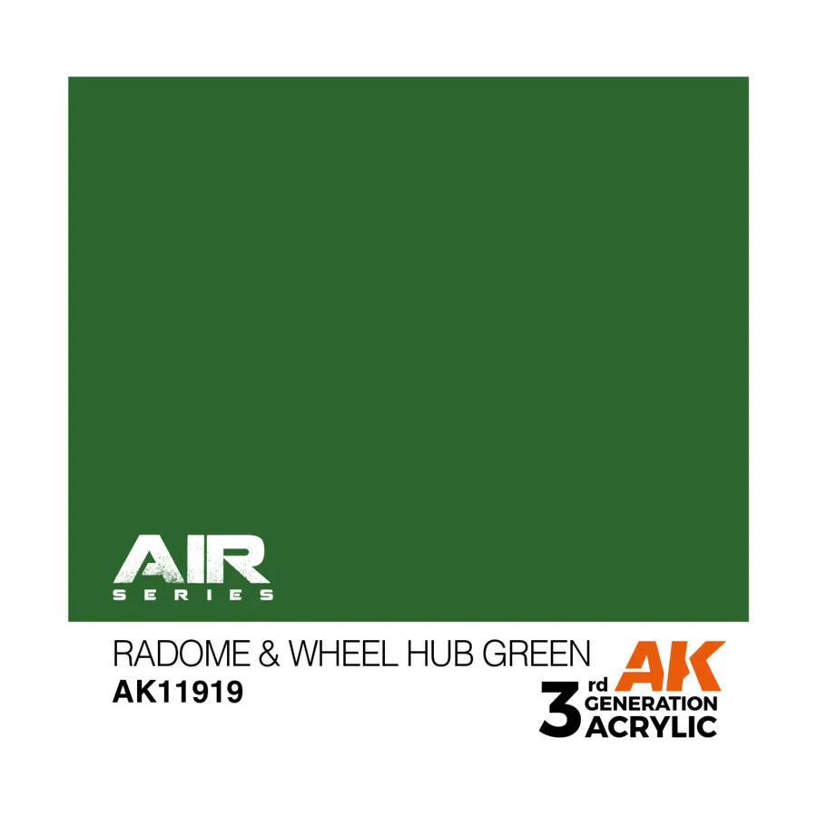 

Обтекатель и ступица колеса, зеленый, 3rd Gen Acrylic - Air
