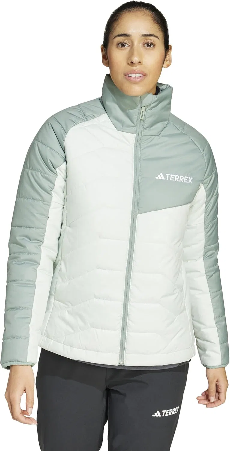 Куртка женская adidas Linen Green/Silver Green — фото 3
