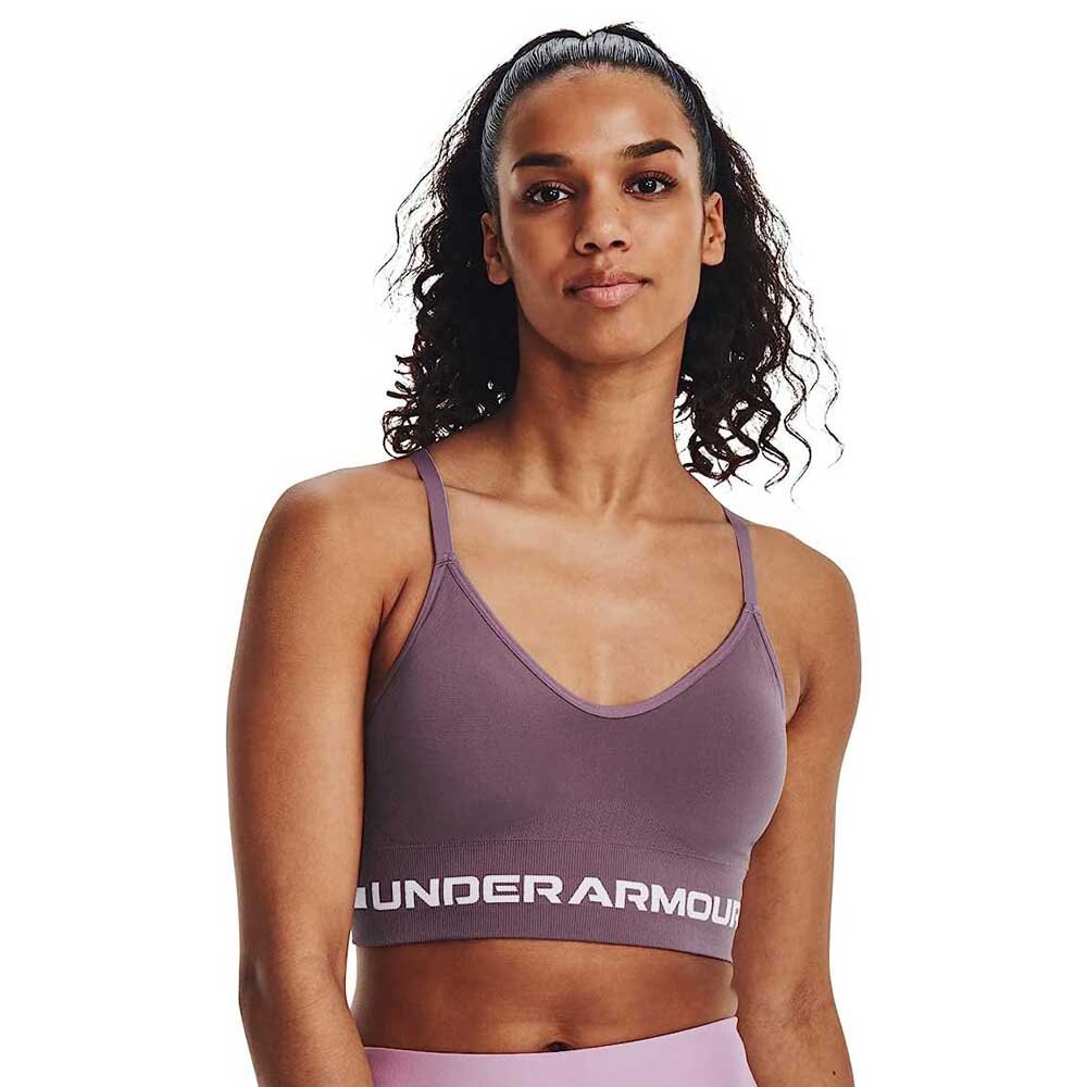 

Спортивный топ Under Armour Low Support Seamless, фиолетовый