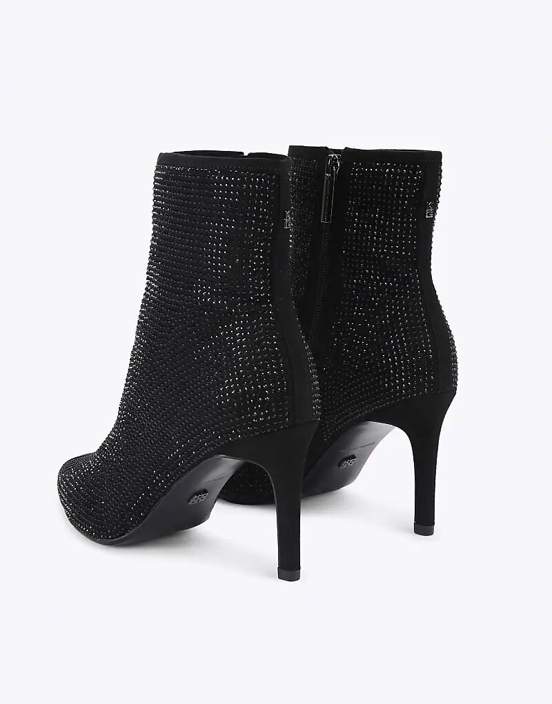 Высокие ботильоны KG Kurt Geiger Angel черного цвета — фото 3