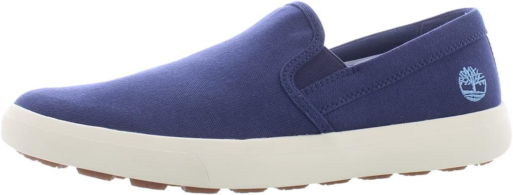 

Timberland Men's Ashwood Park Ek+ Fabric Gore Slip-On, Navy Canvas