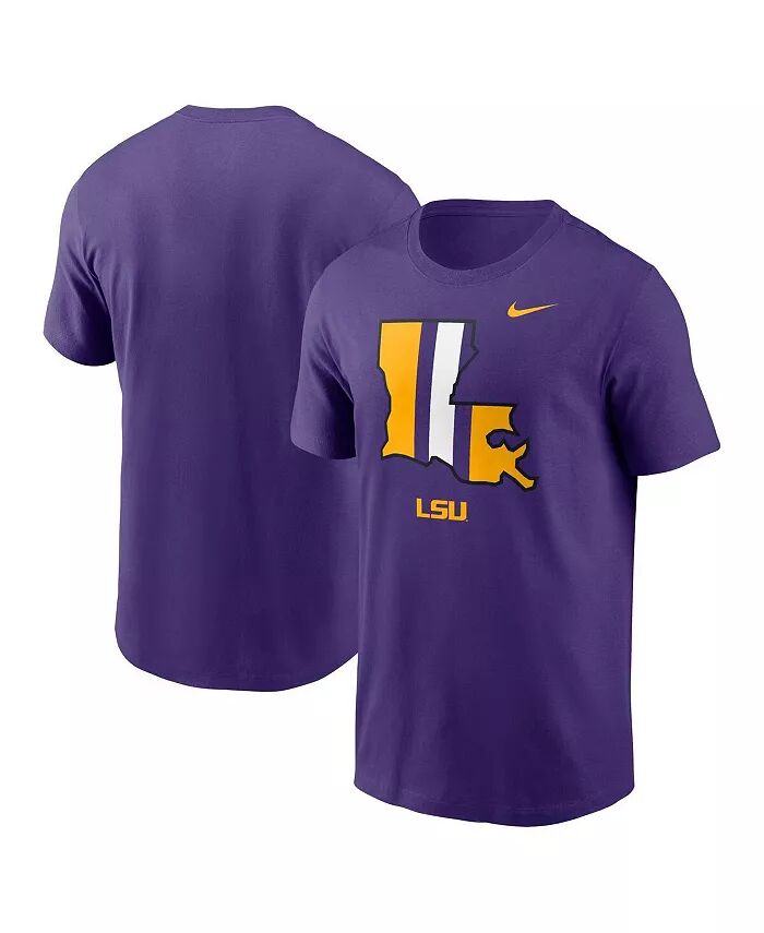 

Мужская фиолетовая футболка LSU Tigers Legacy с альтернативным логотипом Nike