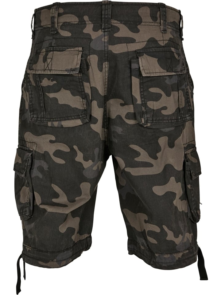 

Тканевые шорты Brandit Cargo Shorts, цвет darkcamo