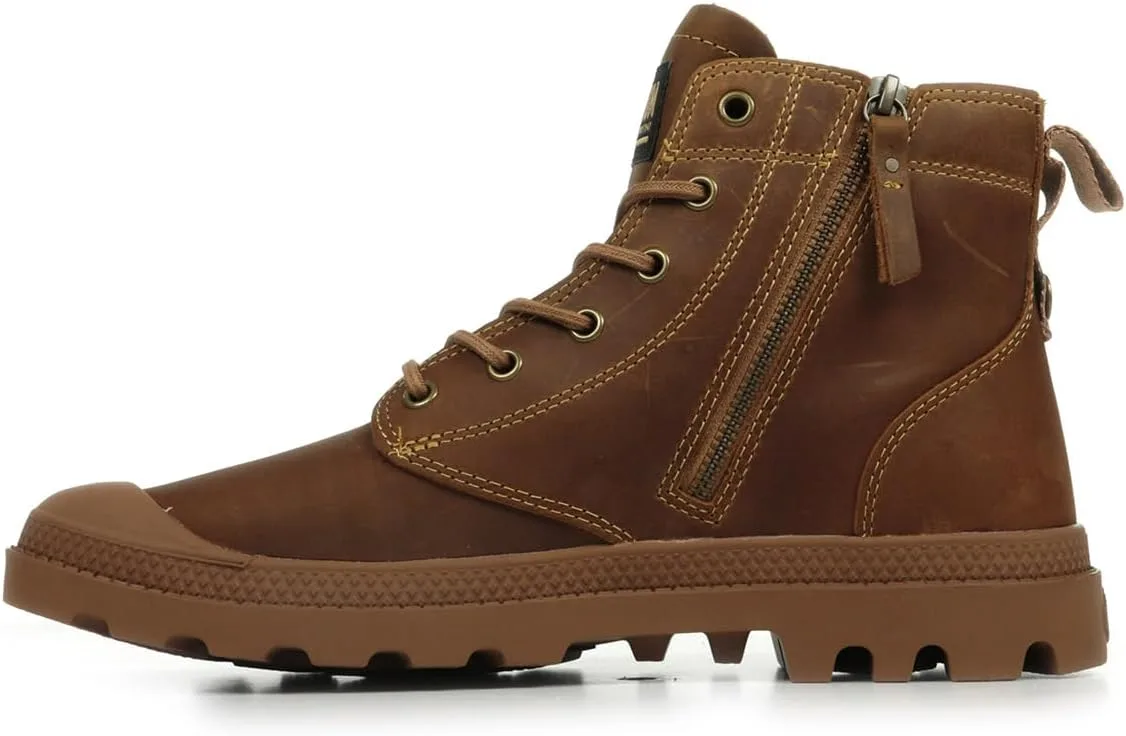 Ботинки Palladium Unisex Pampa Zip LTH Legacy Ankle Boot, красный — фото 4