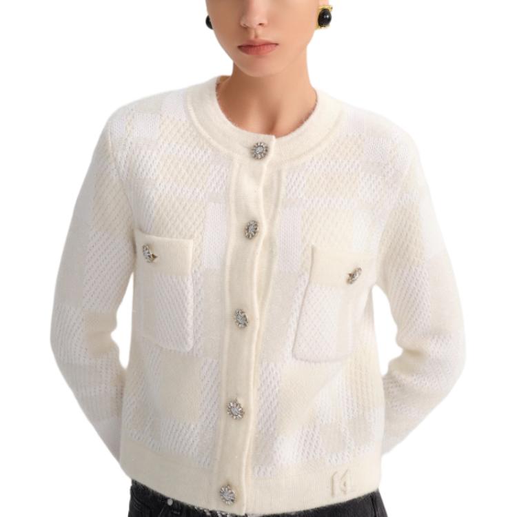 

KARL LAGERFELD / Karl Lagerfeld Jeans Куртка KARL LAGERFELD FW23 женская белая, White