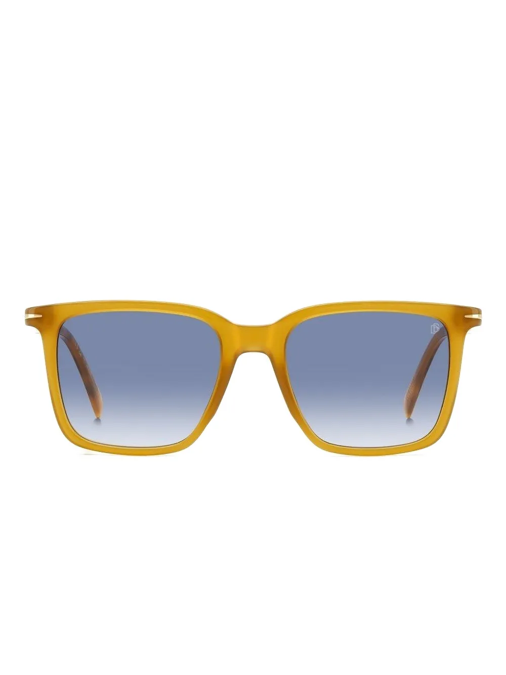 

Солнцезащитные очки в квадратной оправе DAVID BECKHAM EYEWEAR, желтый