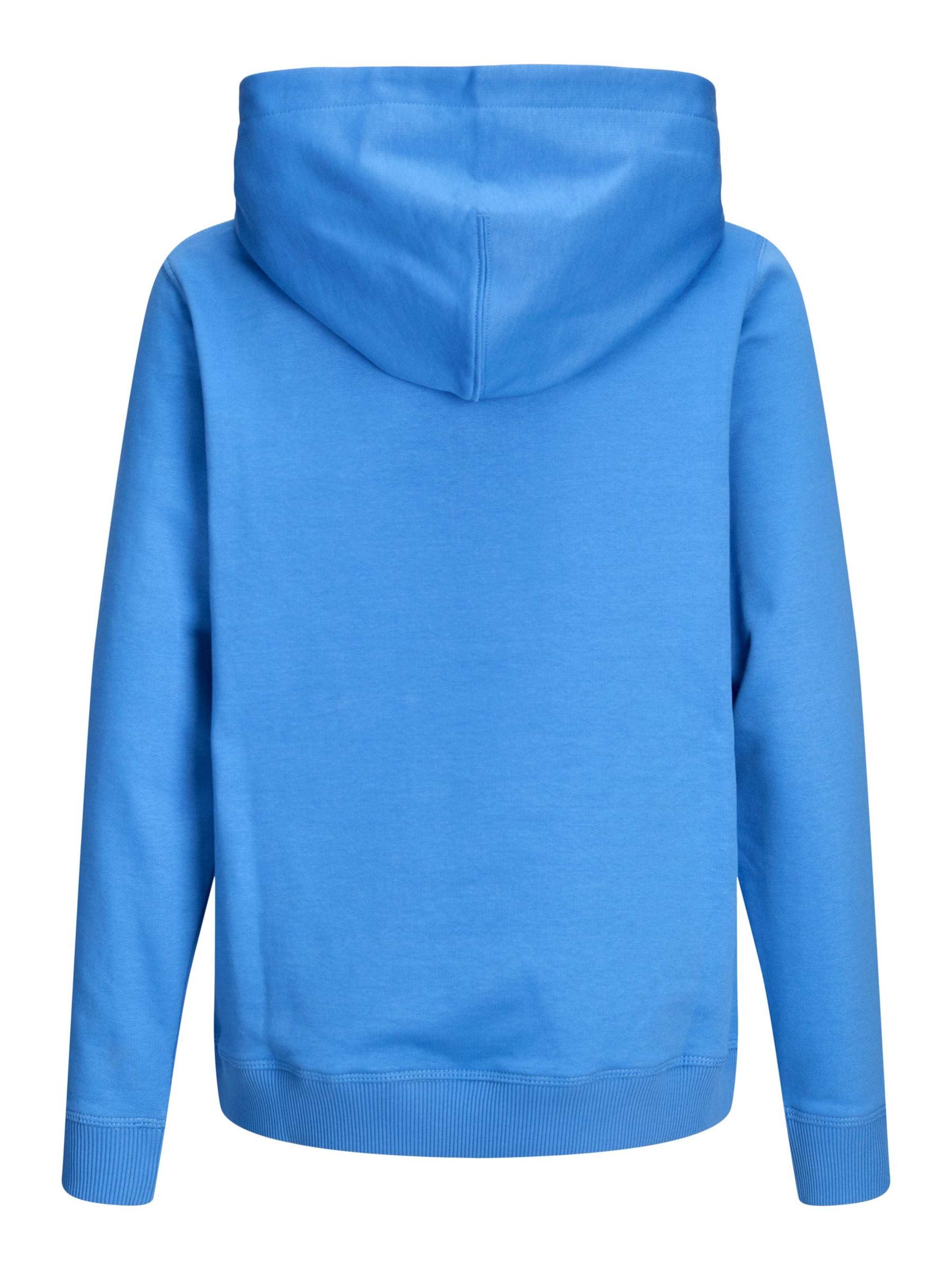 Jack & Jones Junior Толстовка 'JORNorrebro' в цвете Azure — фото 2