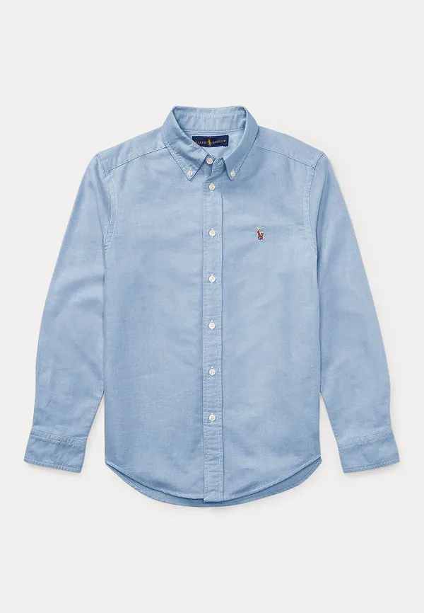 Знаменитая оксфордская рубашка Polo Ralph Lauren, Blue — фото 3