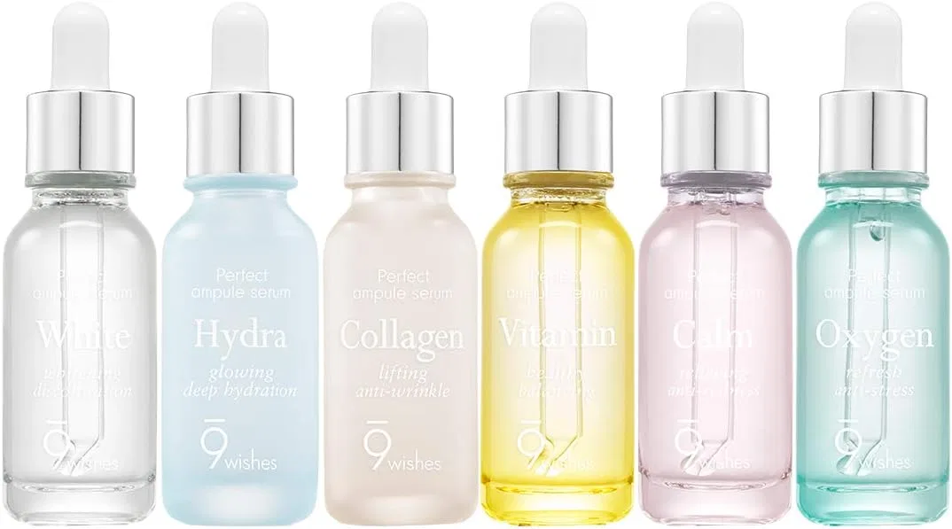 Набор 9Wishes — Для лица Perfect Ampule Serum набор 6 видов