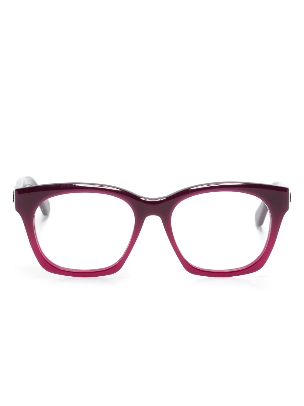 

Очки в квадратной оправе Chloé Eyewear, фиолетовый