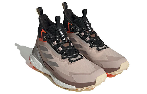 Кроссовки terrex free hiker gore tex 2.0 для пешего туризма Adidas, бежевый — фото 3