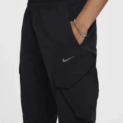 Брюки Nike Sportswear City Utility, черный — фото 4