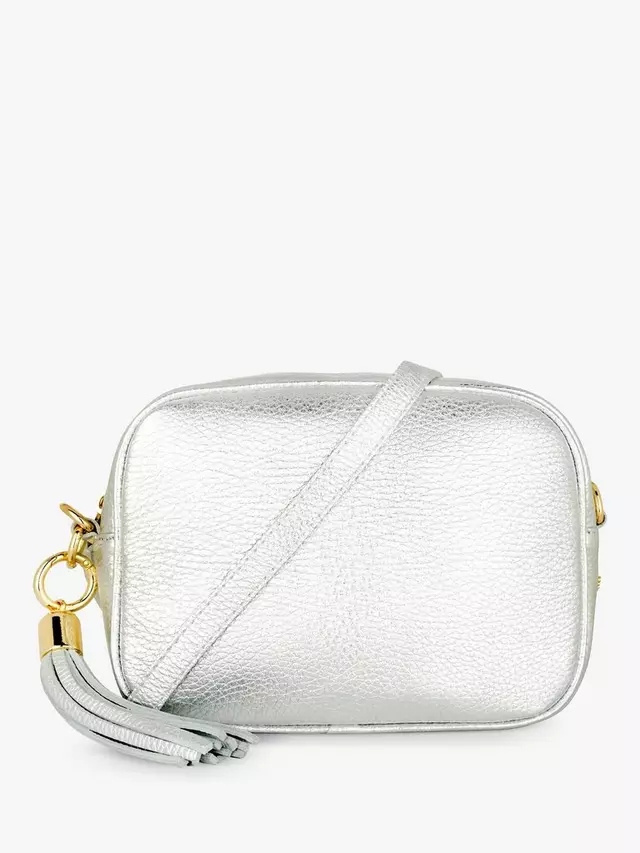 

Сумка кросс-боди Apatchy London Apatchy Leather, серебряный