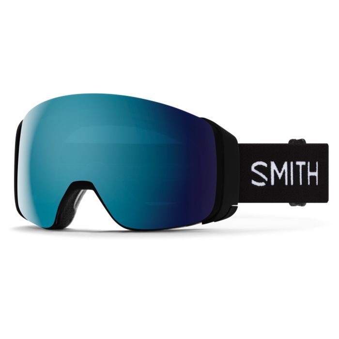 

Очки для сноуборда 4D mag black chromapop sun blue mirror Smith