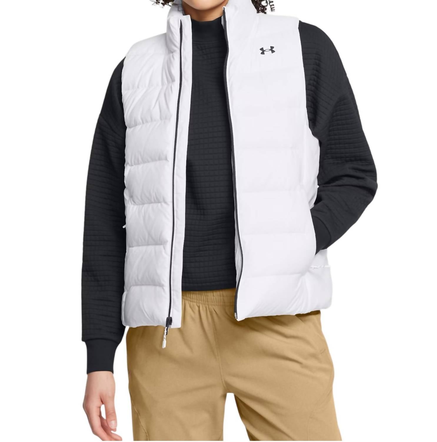 

Женский пуховик Legend в цвете белый/черный Under Armour