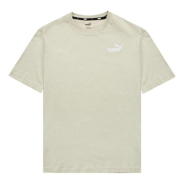 

Футболка ess+ relaxed tee 'beige' Puma, бежевый