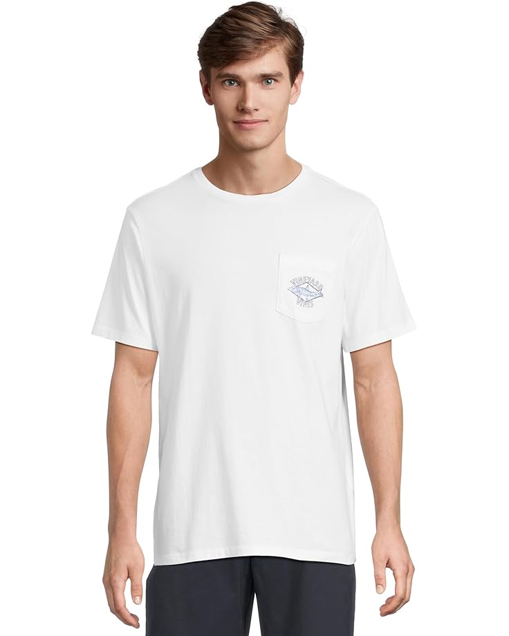 

Футболка Vineyard Vines Painted Bonefish Short Sleeve Tee, цвет White Cap
