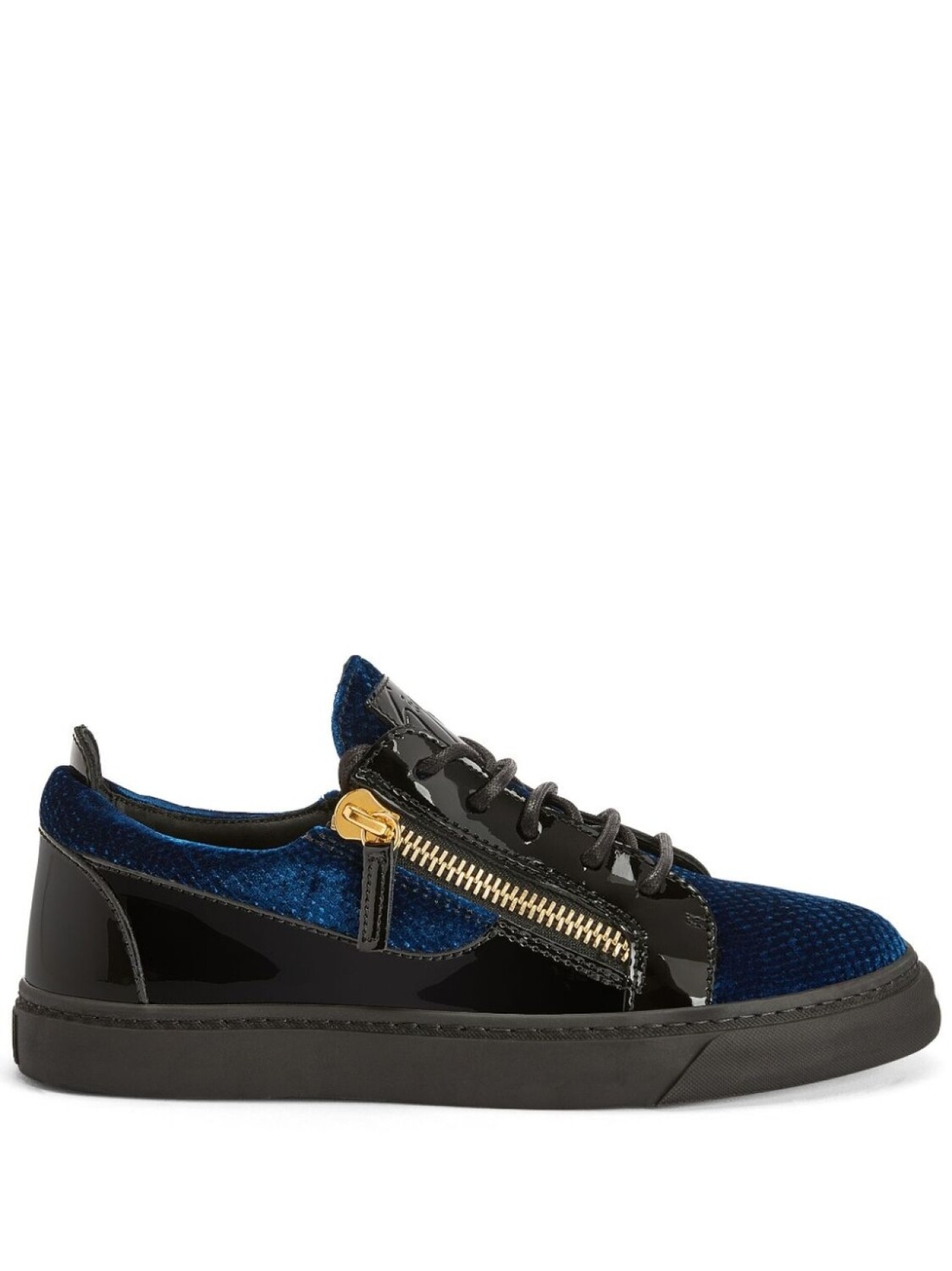 Кроссовки Giuseppe Zanotti Gail, черный/синий/золотой