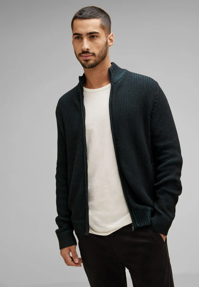 

Кардиган STREET ONE MEN, мягкий и мягкий, черный