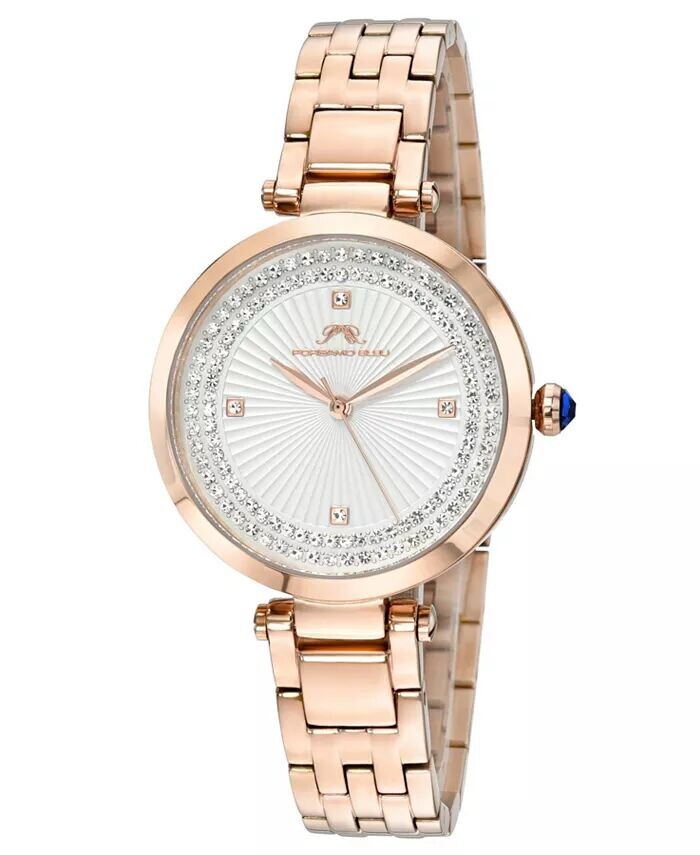 

Женские часы Natalie из нержавеющей стали розового цвета 1251CNAS Porsamo Bleu, розовый