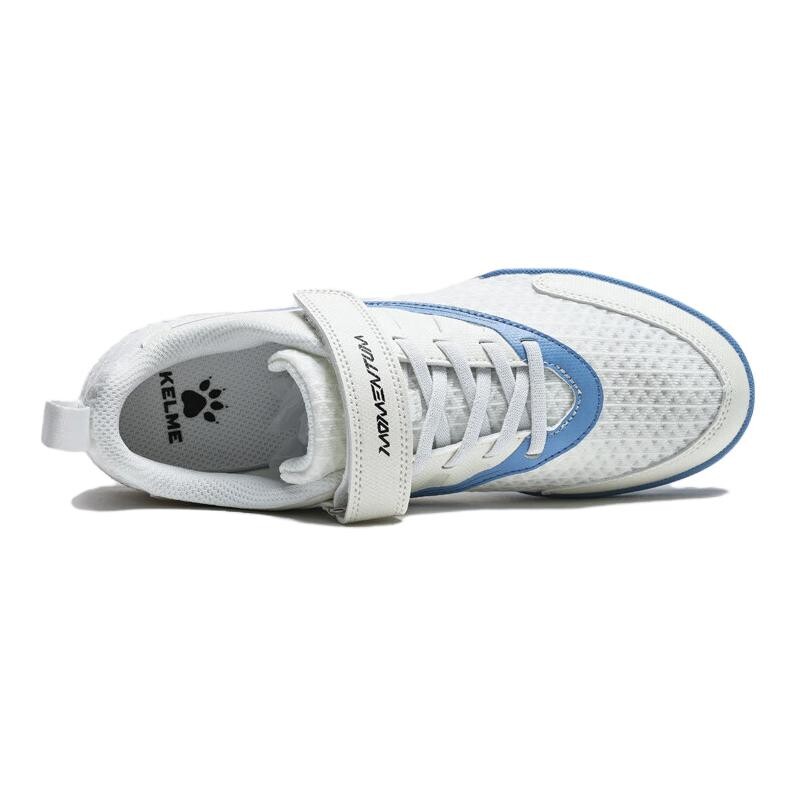 Детские футбольные бутсы Kids Low-top Белые/синие Kelme, белый/синий — фото 3