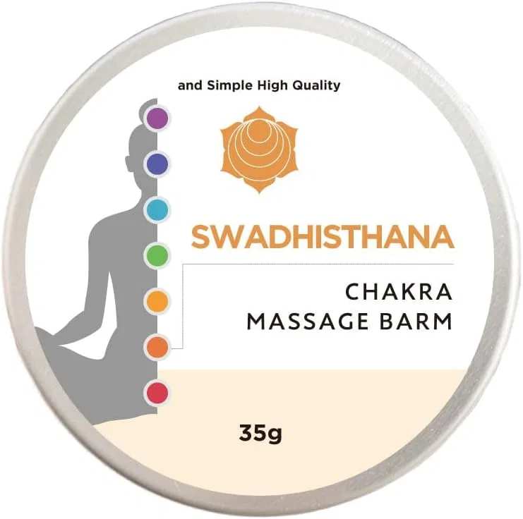 Бальзам для тела Chakra Massage Balm Swadishthana and Simple High Quality 35 г