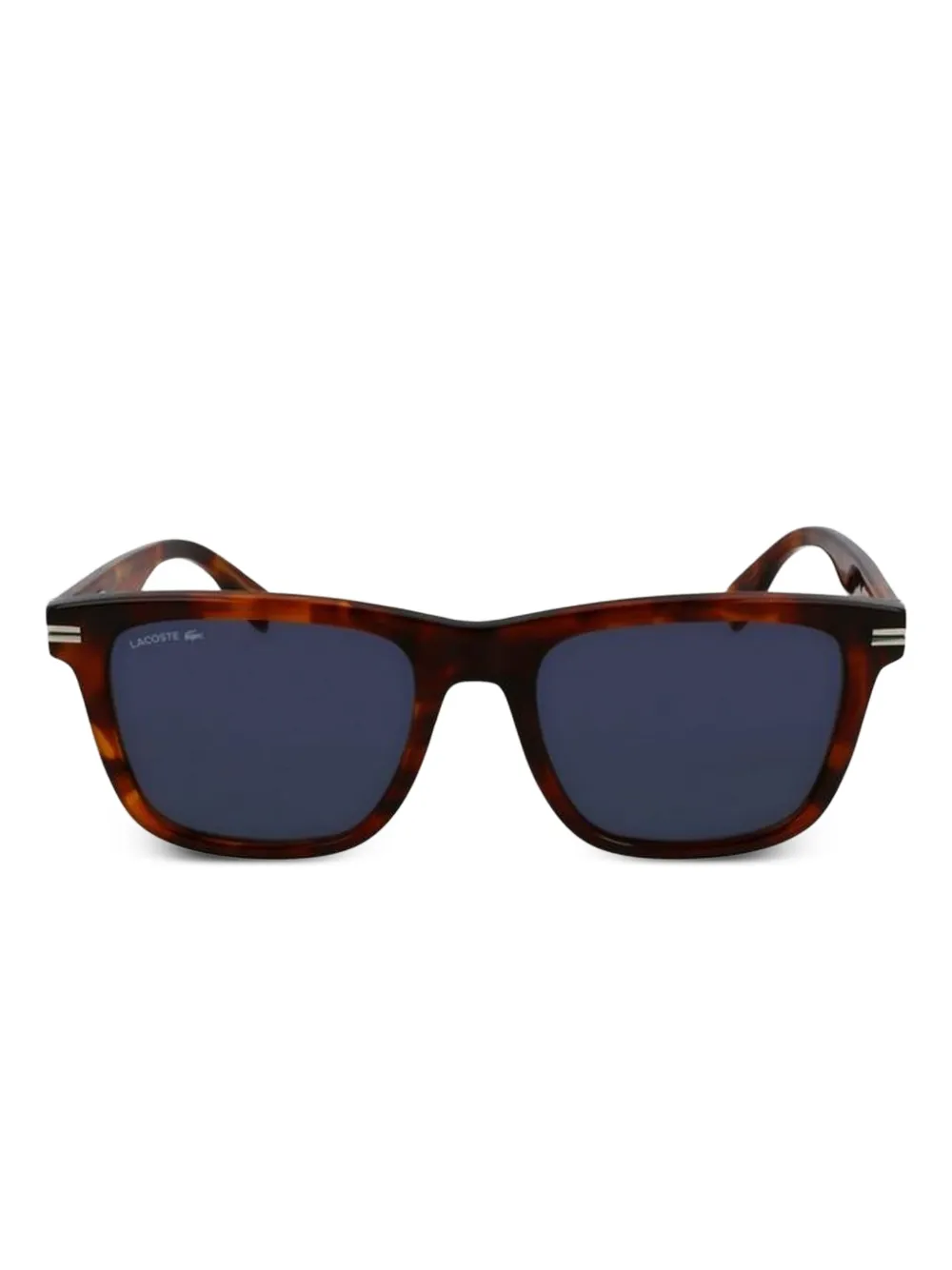 

Солнцезащитные очки в квадратной оправе Lacoste, коричневый