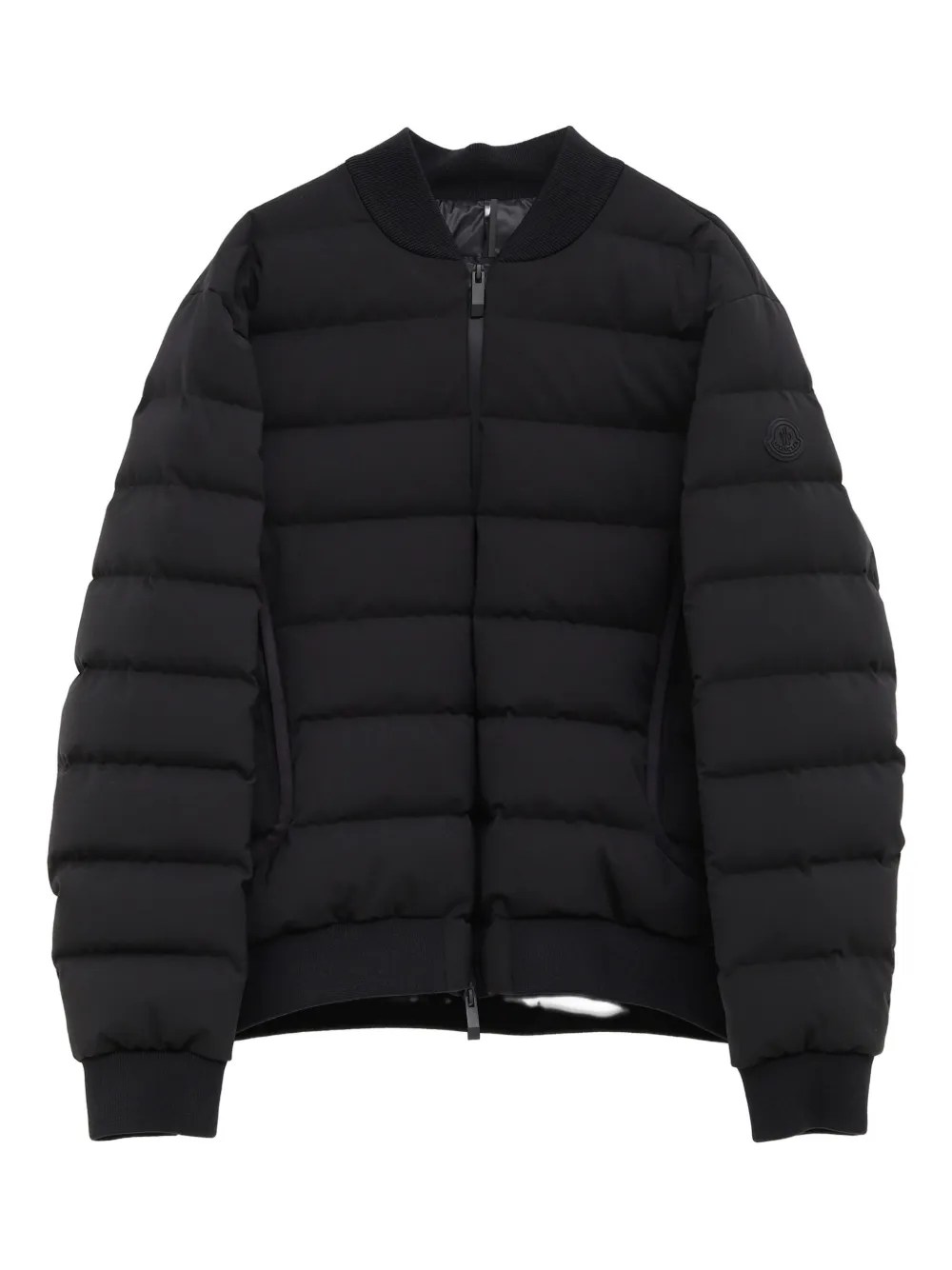 

Стеганый пуховик MONCLER, черный