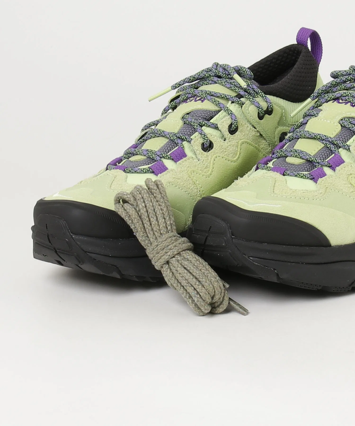 Мужские низкие кроссовки HOKA KAHA 3 LOW GTX 'GORE-TEX' жёлтые — фото 4