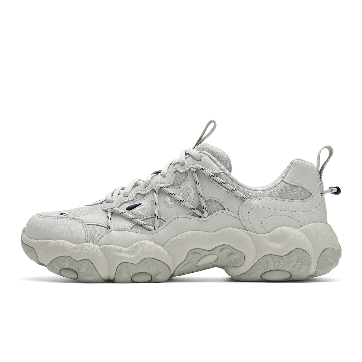 

FILA Низкие повседневные туфли мужские серо-коричневые — ярко-серые, цвет Bright Gray